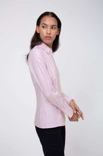 Bluza HUGO Slim Fit Głęboka Różowe Damskie (Pl04818)